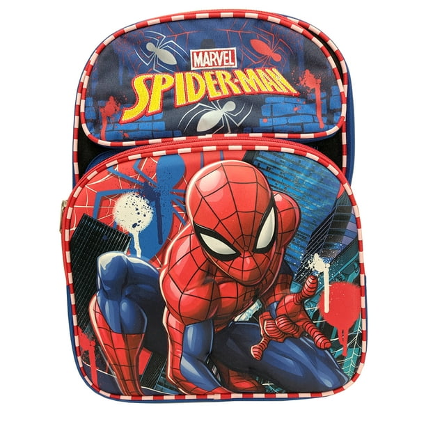 Marvel Spider-man 3D Graphic 16" Large Backpack NEW Marvel Spider-man 3D Graphic 16" Large Backpack NEW